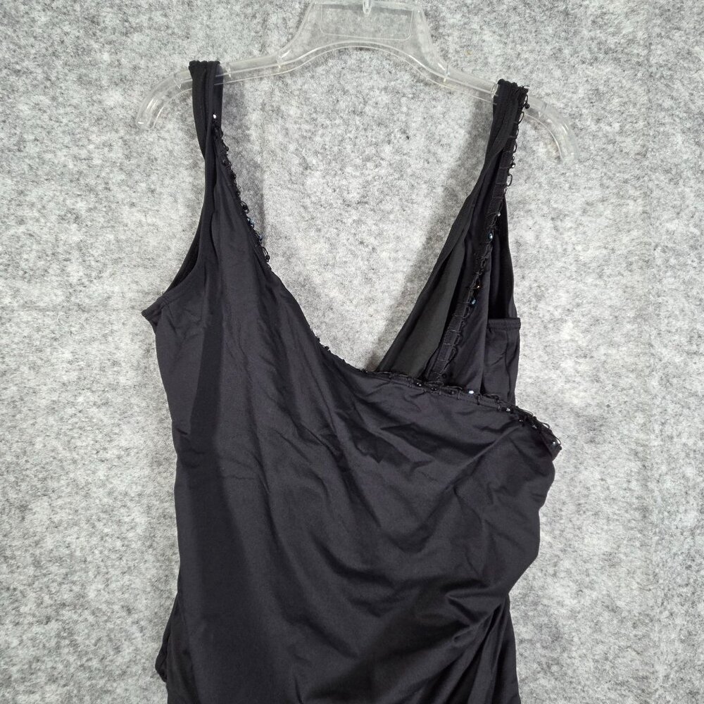 Roxanne Collection Women's One Piece Swimsuit Black Size 38C - Picture 2 of 6